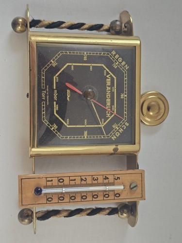 Fischer wetterstation messing - fischer,