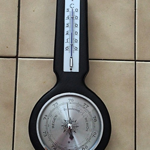 Antikes analoges wandbarometer - analoges,