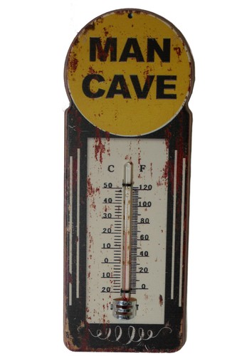 Blech thermometer man cave - thermometer, cave"