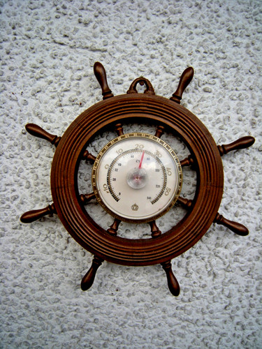 Schönes altes thermometer - schönes,