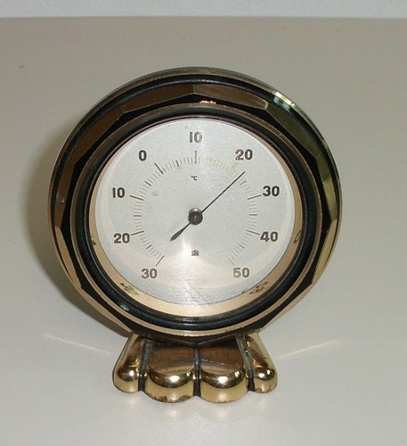 Schönes messing thermometer - schönes, ~