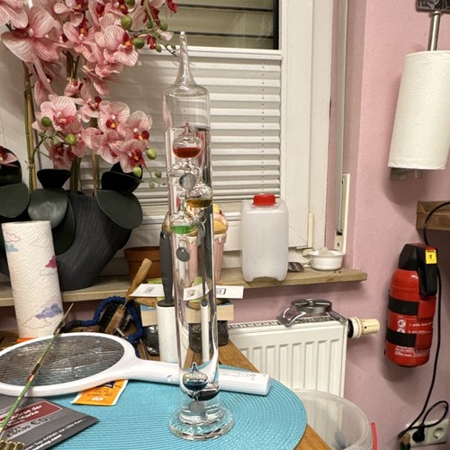 Galilei thermometer aus - aus, glas