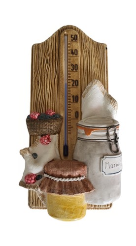 Küchenmotiv wandthermometer - ,