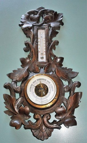 Barometer thermometer - barometer,
