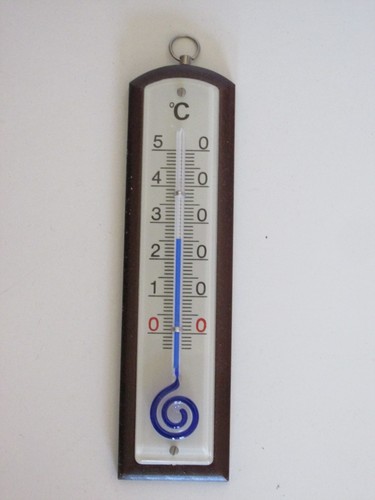 Altes zimmer thermometer auf - -,