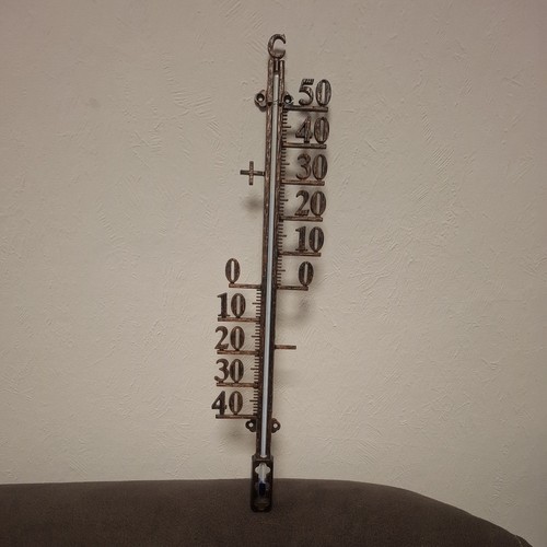 Altes wandthermometer kupfer - wandthermometer,
