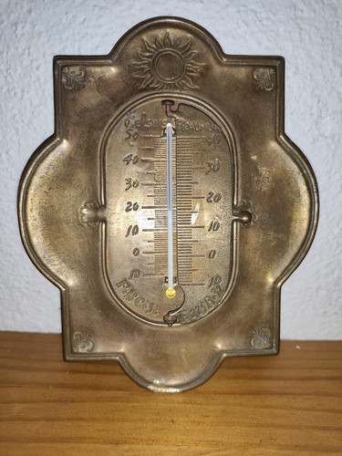 Wandthermometer messing - wandthermometer, -messing
