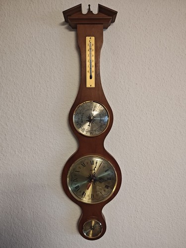 Wetterstation mit uhr - uhr, –