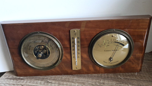 Art deco wetterstation mit - wetterstation,