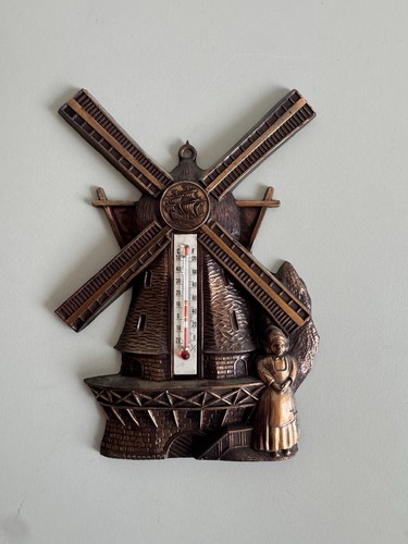 Neu vintage wandthermometer - neu,