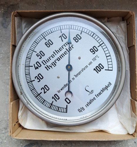 Vintage lufft hygrometer - vintage,