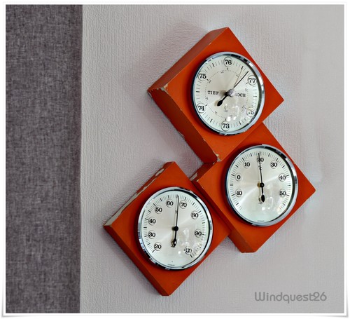 Vintage lufft barometer - barometer, 70er