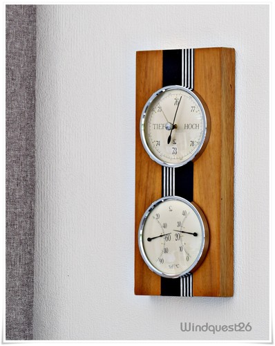 Lufft barometer thermometer - lufft,